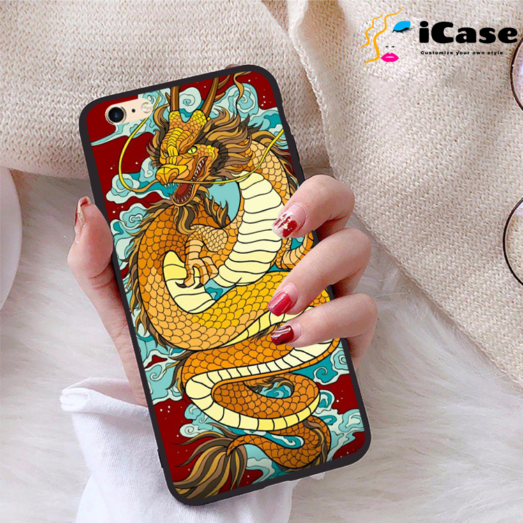 Ốp lưng iPhone 6 Plus viền dẻo TPU BST Rong