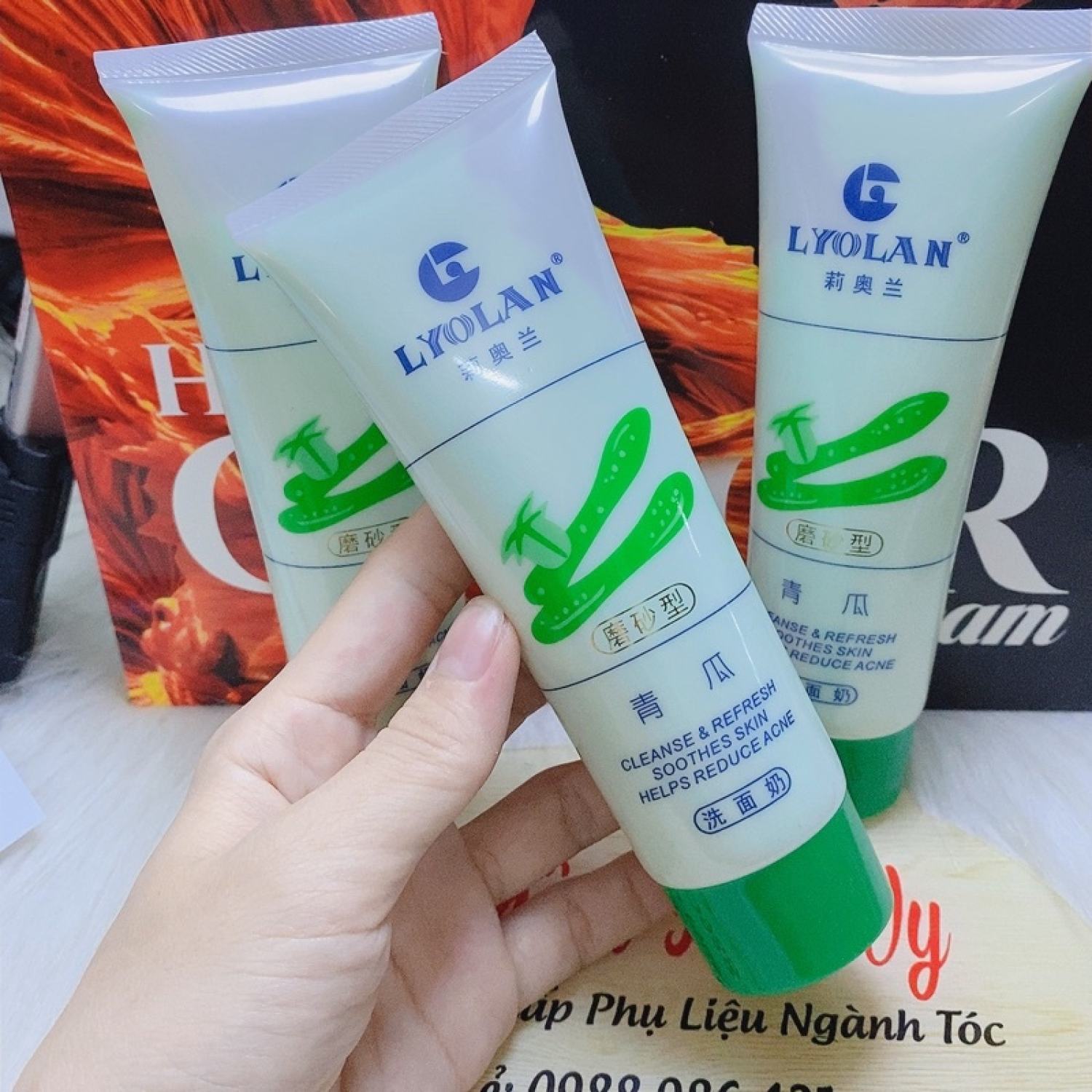 Sữa rửa Mặt Dưa Leo LYOLAN