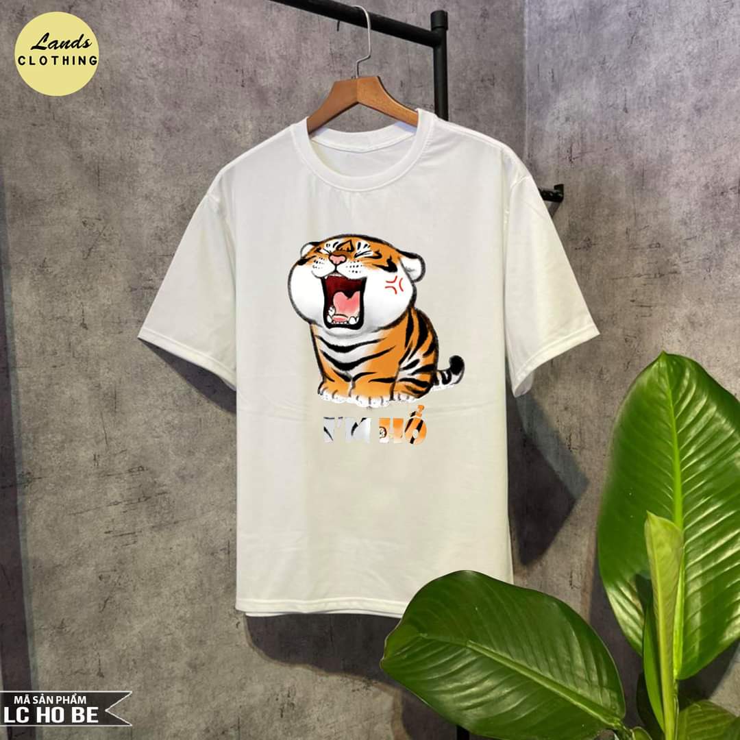 ÁO I.M HỔ, SET ÁO NAM IN HÌNH CUTE
