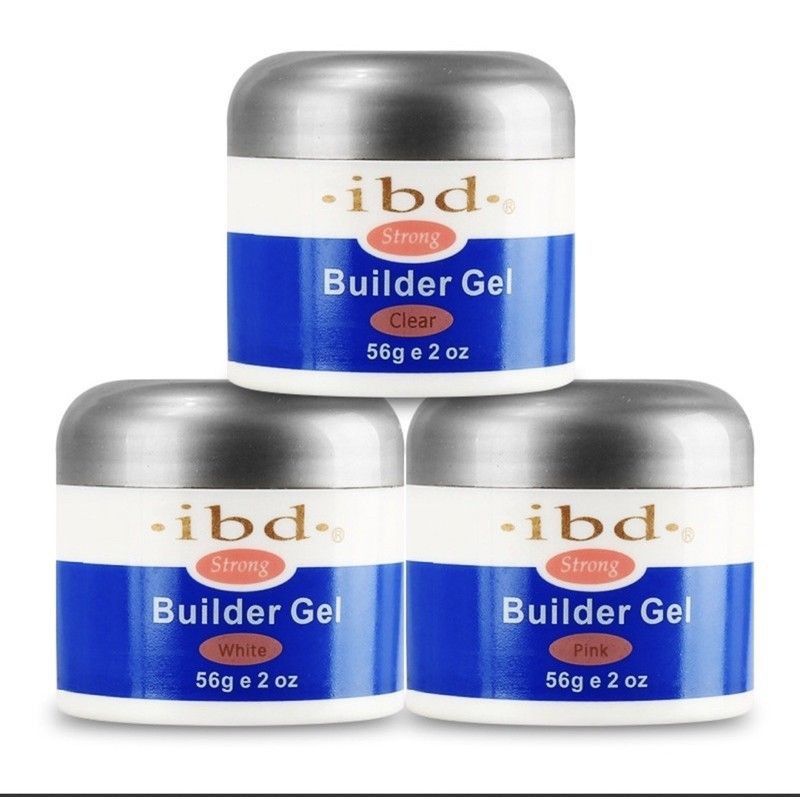 Gel Đắp IBD Đắp Móng Màu Clear Hũ 56g
