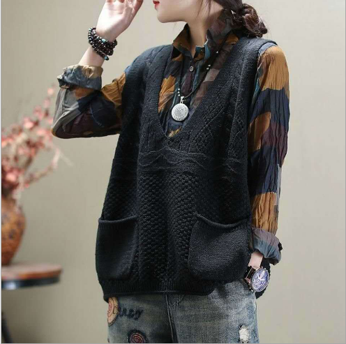 Áo Len Gile Nữ Cực Xinh, Áo Len Nữ Gile Phong Cách Hàn Quốc