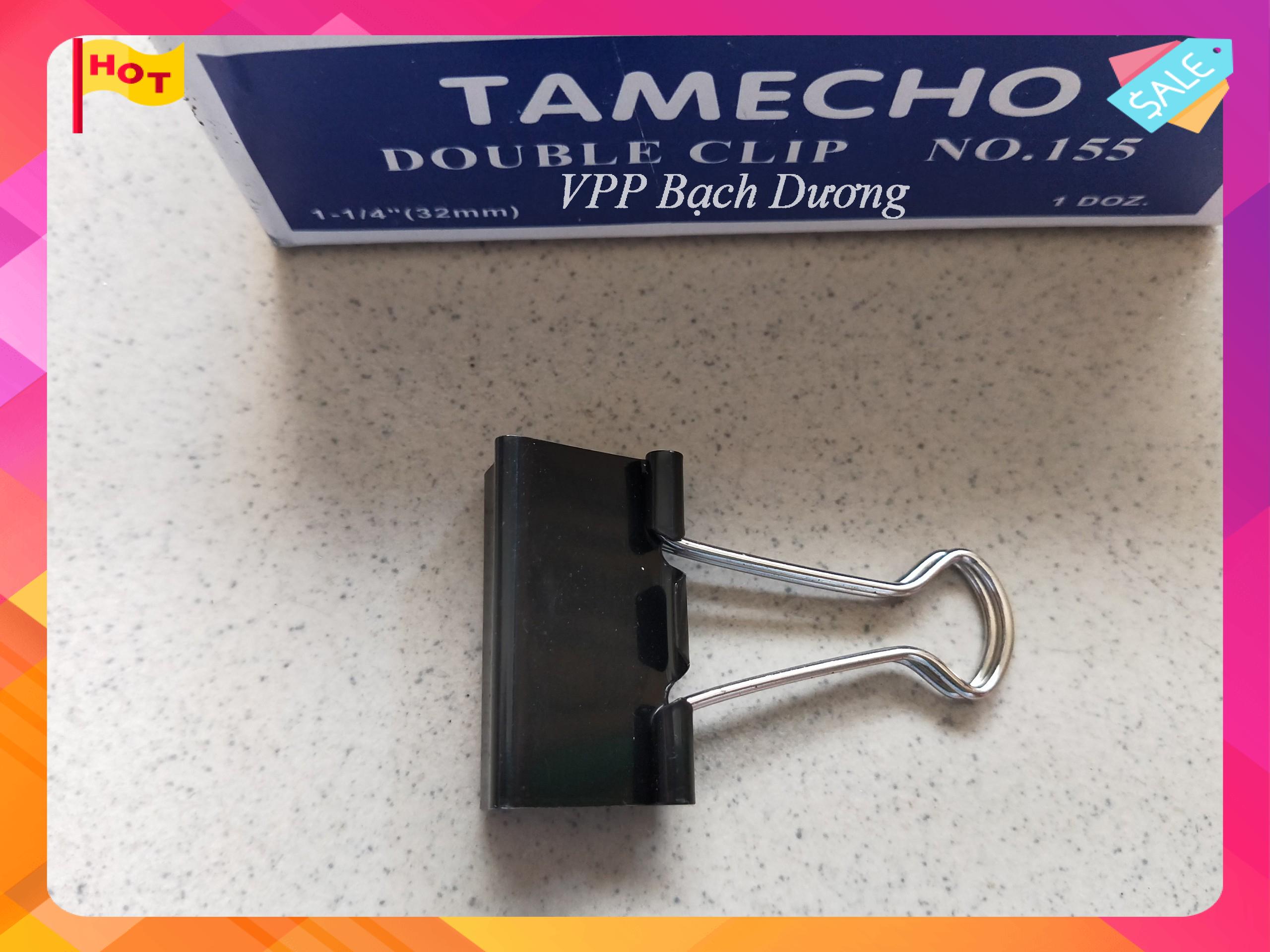 Kẹp bướm 32mm - kẹp echo 32mm- 12 cái/hộp - kẹp đen