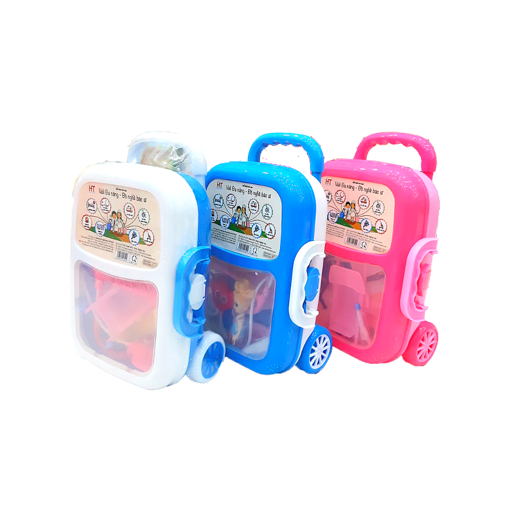 Bộ đồ chơi Bác sĩ vali kéo cao cấp cho bé HT7639