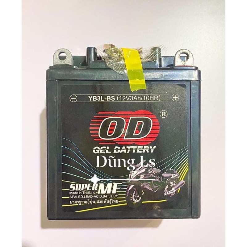Bình ắc quy (accu / acquy / ăc qui / ắc qui) khô Nova Dash, Ls 125, Nsr, Phantom, Leo, Mate Y100, Raider, spark,...