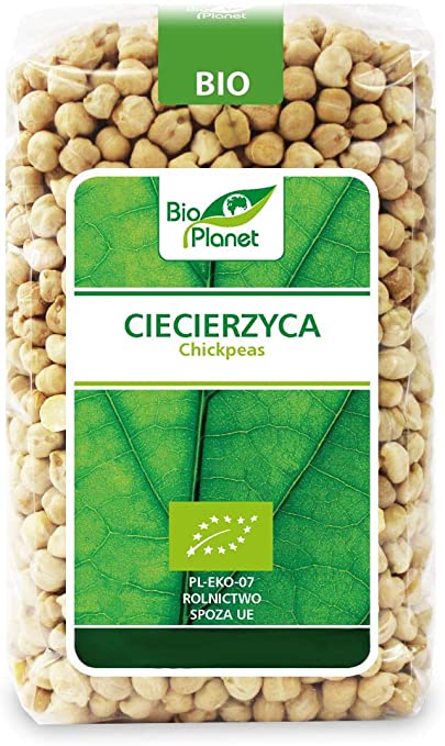 Organic chickpea/ garbanzo Bio Planet 500g