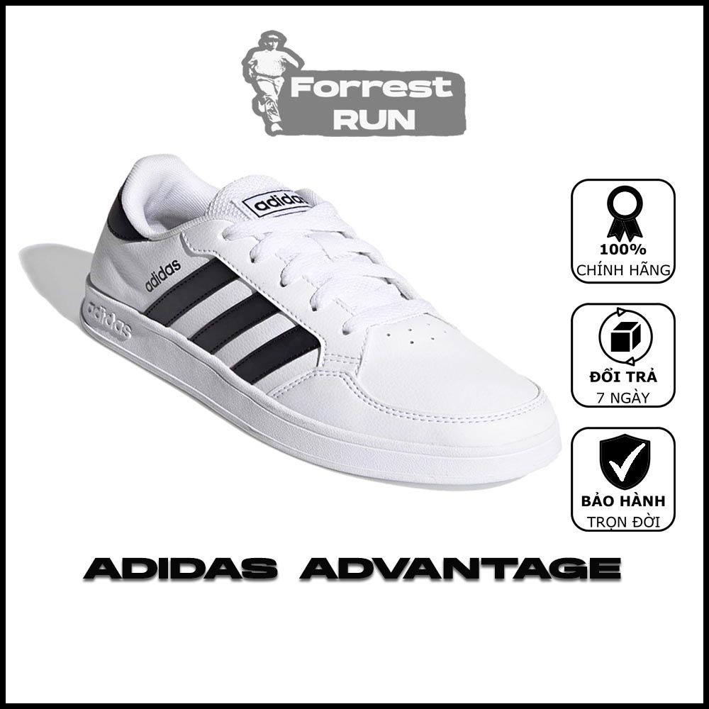 Women's white sneakers ADIDAS BREAKNET FY9506