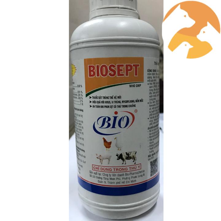 BioSept Dung dịch sát khuẩn thế hệ mới an toàn, hiệu quả