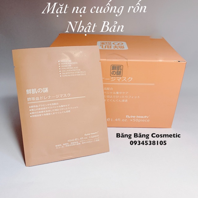 Mặt nạ nhau thai Nhật Bản date 2023