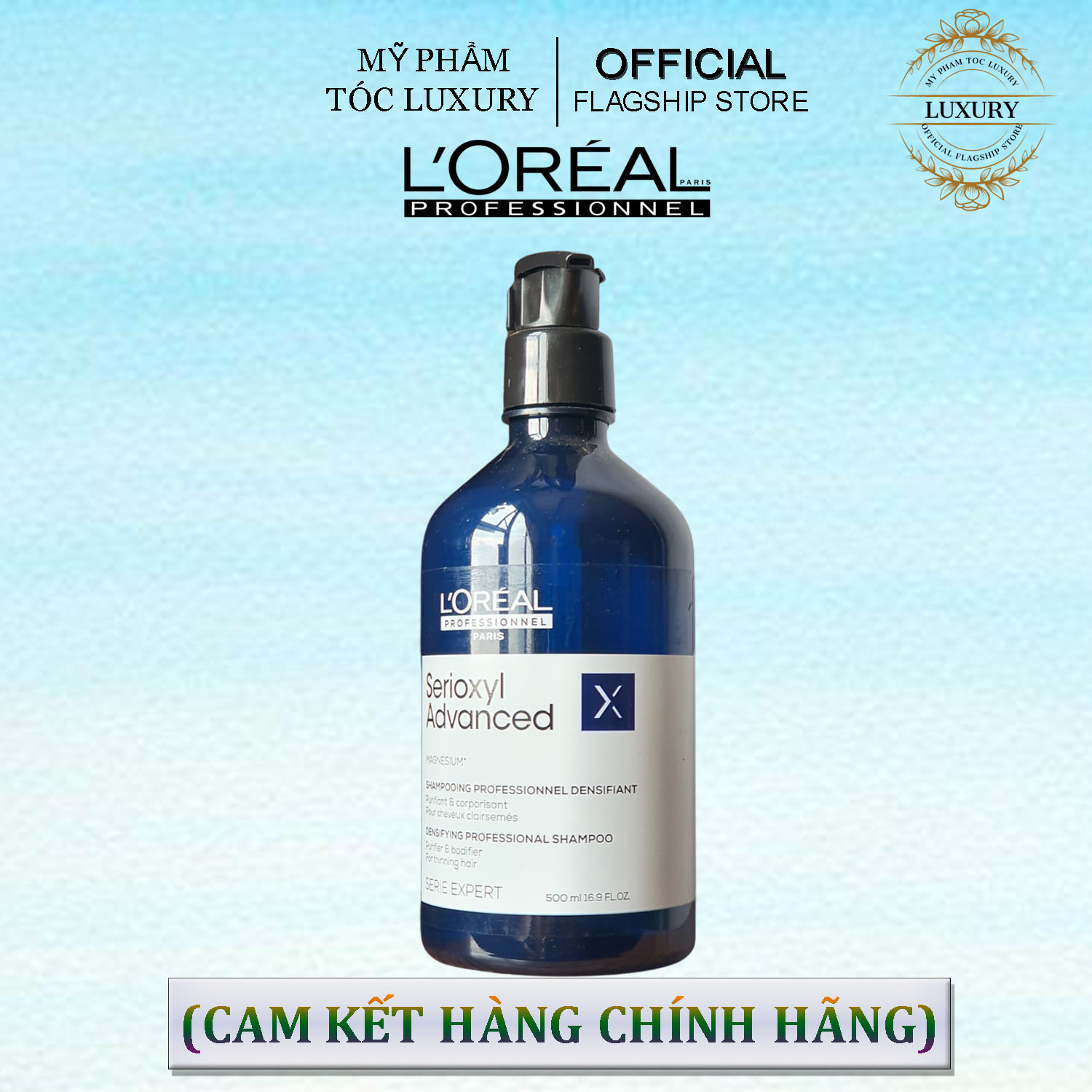 [Loreal] Dầu gội chống rụng kích thích mọc tóc Loreal Professionnel Serioxyl Advanced Densify 500ml
