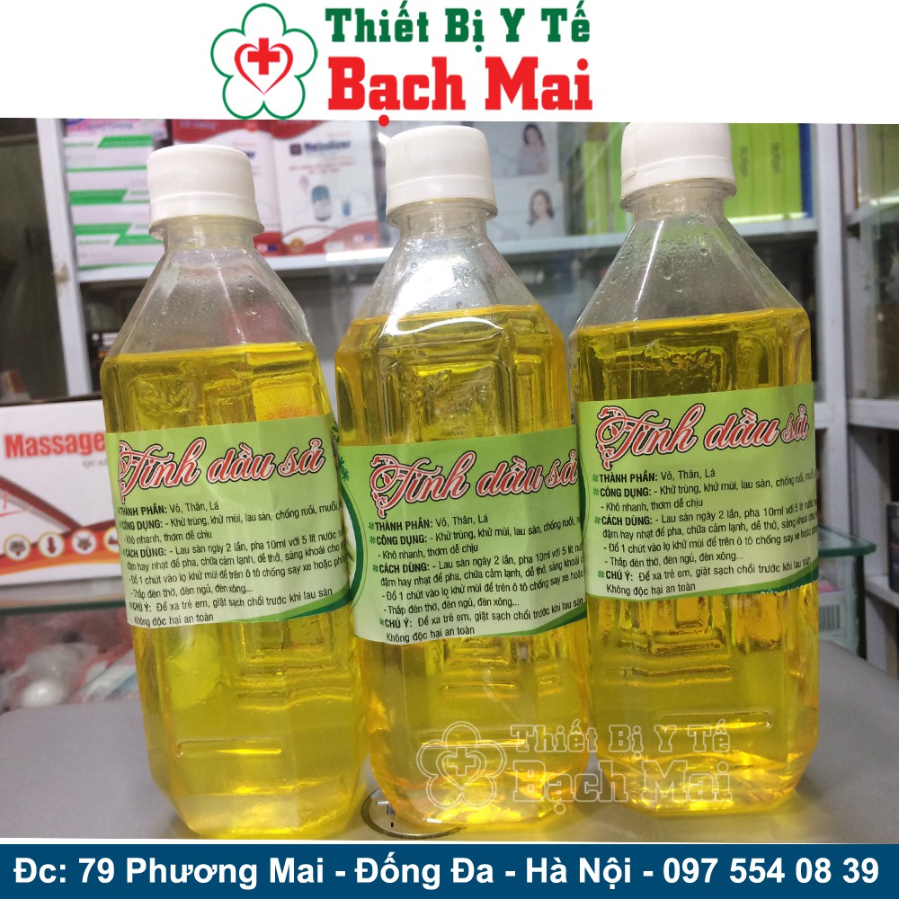 Tinh Dầu Xả Chai 500ml