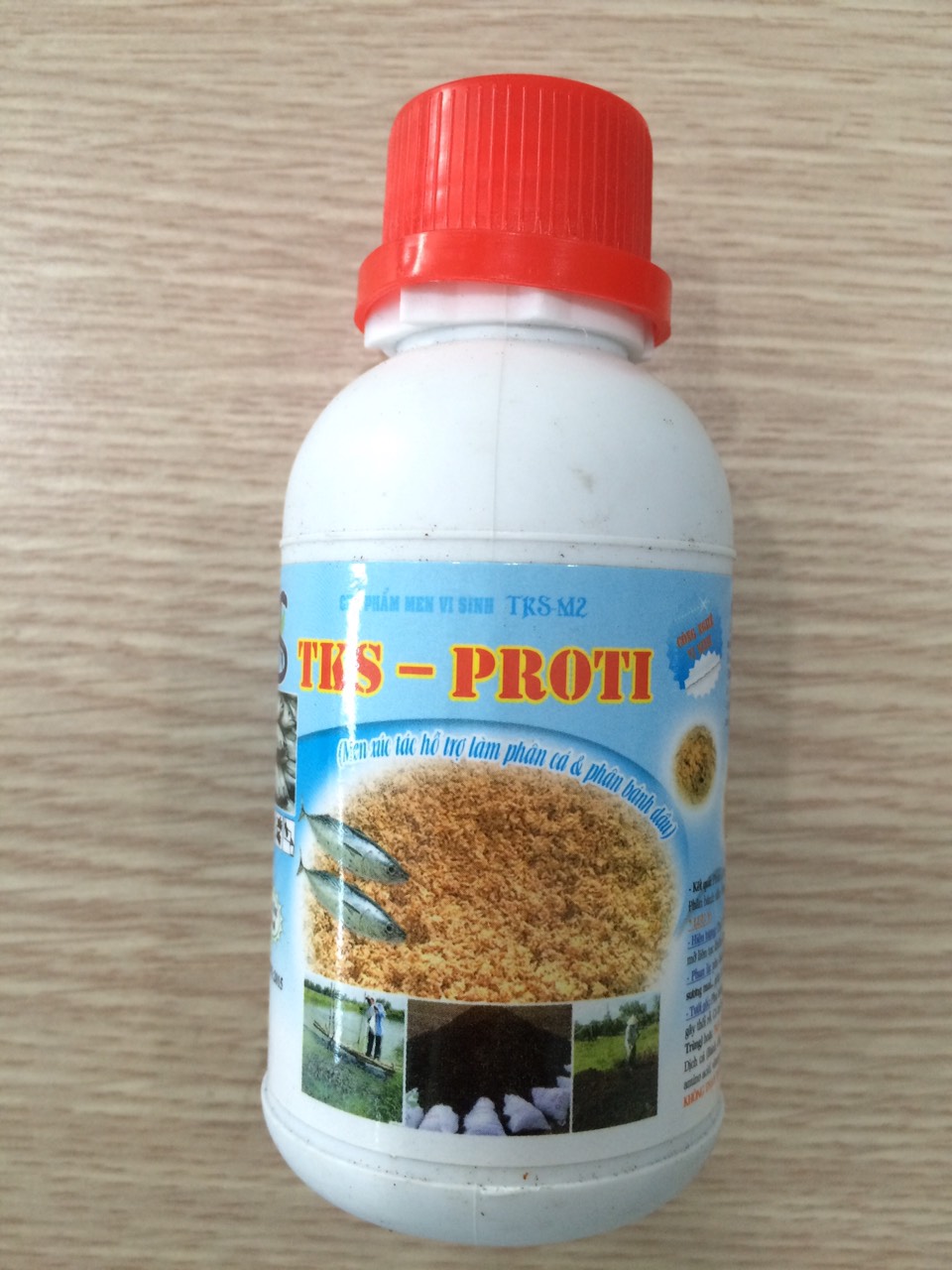 [ CHAI 100ML ] PROTI: Men Xúc Tác Làm Phân Cá, Phân Bánh Dầu