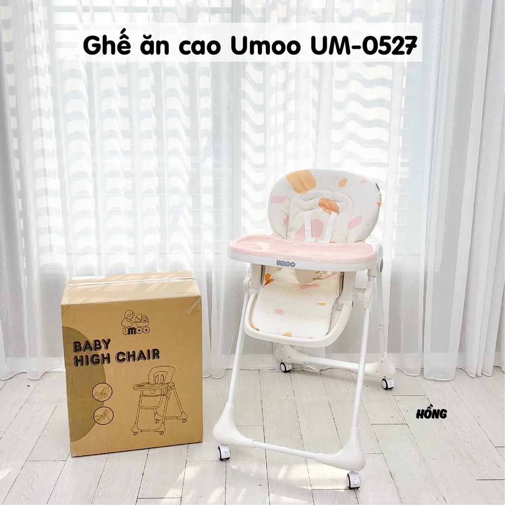 Ghế Ăn Dặm Umoo Chỉnh Độ Cao