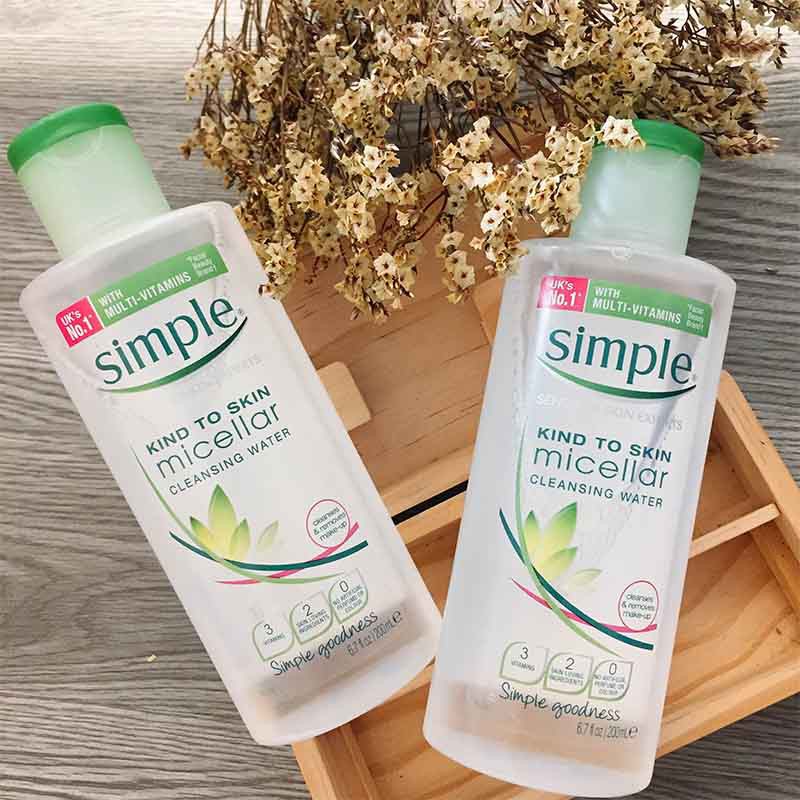 Nước Tẩy Trang Simple  200ml