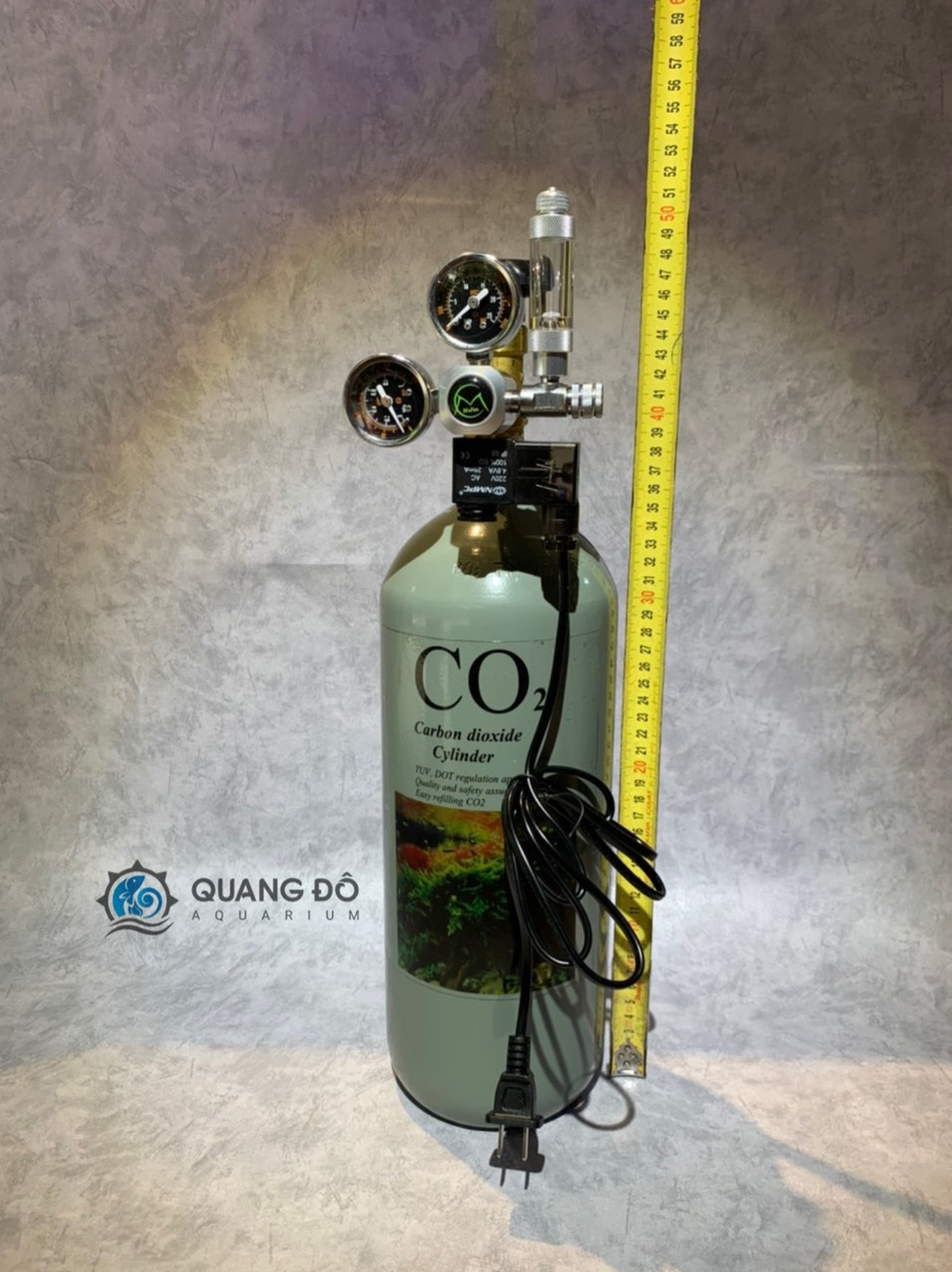 Bình Co2 Sắt 3Kg Mới - Bình Co2 3Kg Thủy Sinh