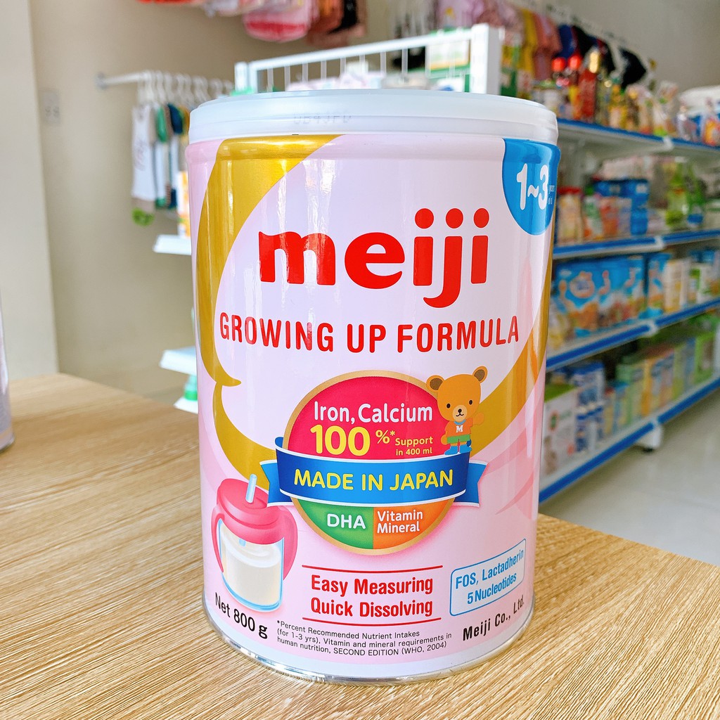 Sữa Meiji số 0, 9 800g Mẫu mới ( nhập khẩu chính hãng)