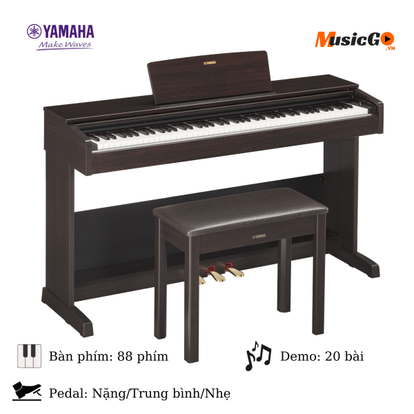 (Hàng Chính Hãng) Yamaha YDP-103R Đàn Piano Điện