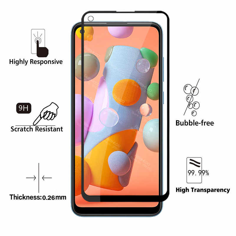 Cường lực full màn cho Samsung Galaxy A11 / M11 (Đen)