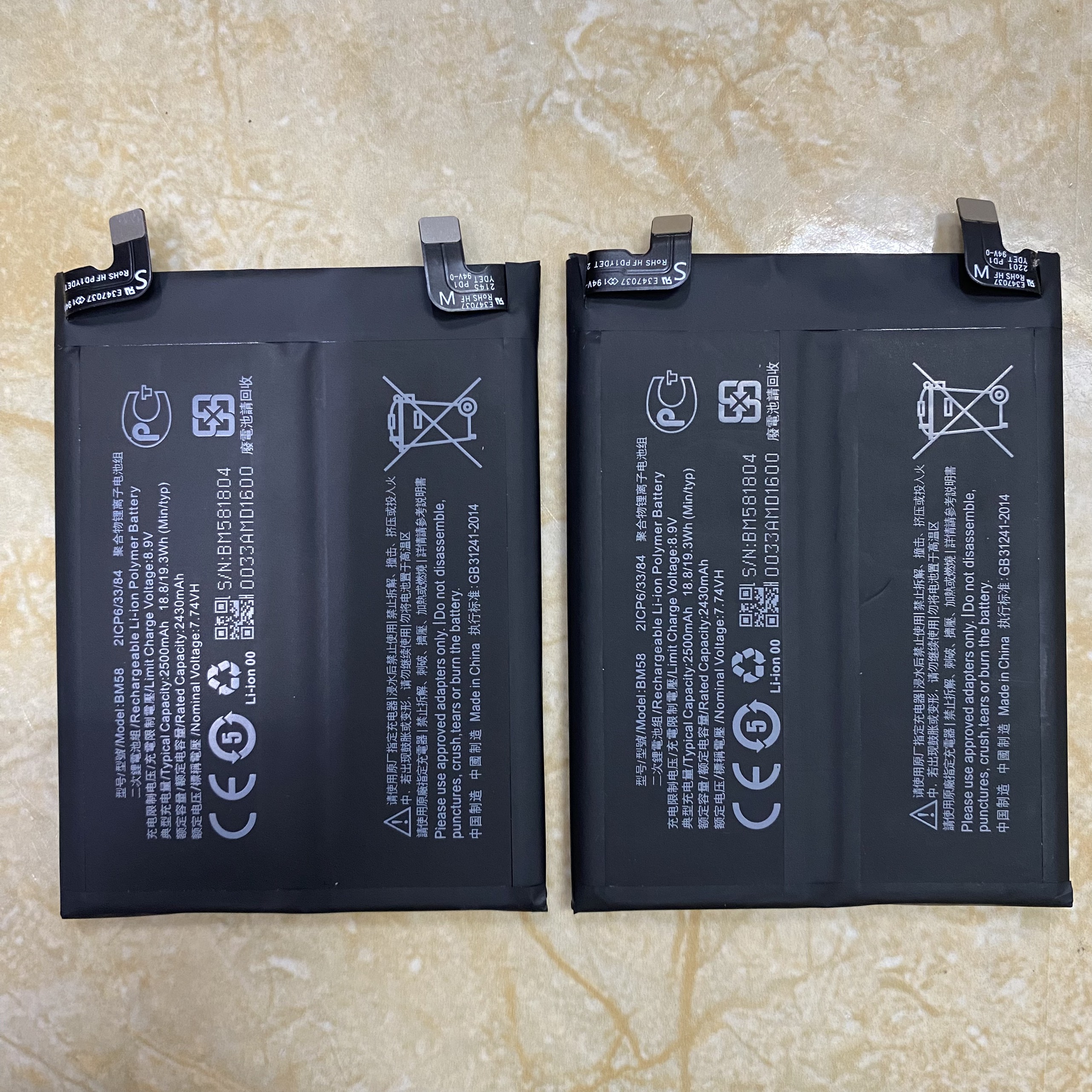 Pin Xiaomi Mi 11T Pro BM58 bảo hành đổi mới