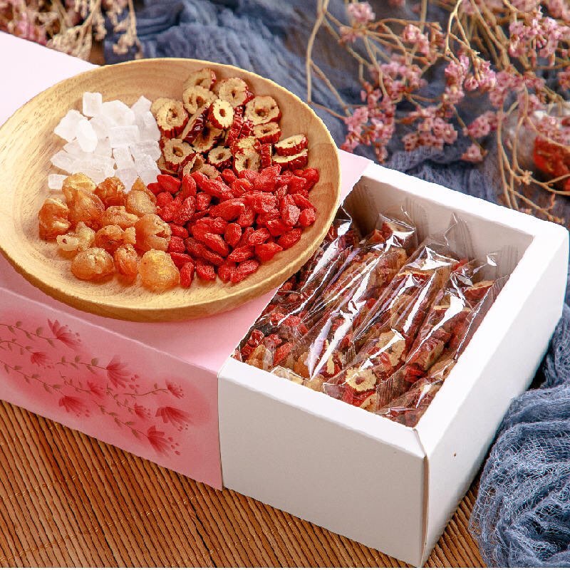 Hộp Trà Táo đỏ - Long Nhãn - Kỳ tử (loại 20 gói)