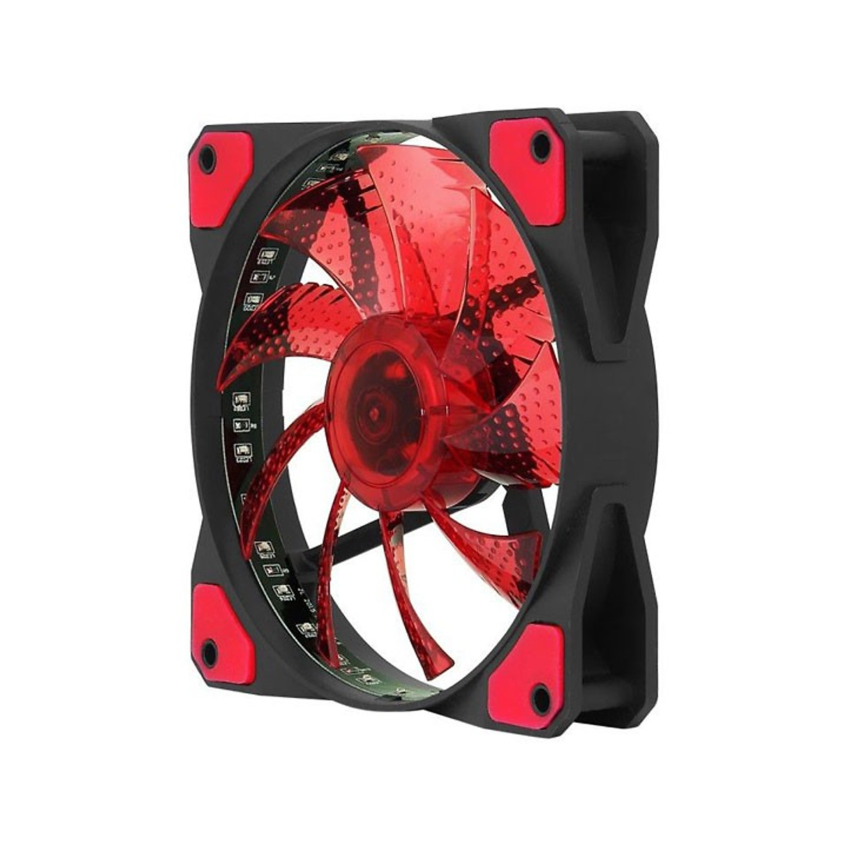 Fan Case 12cm Led 33 bóng RED ( màu đỏ )