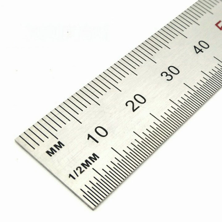 Thước lá C-Mart 3T D0019-300, thước thép 30cm