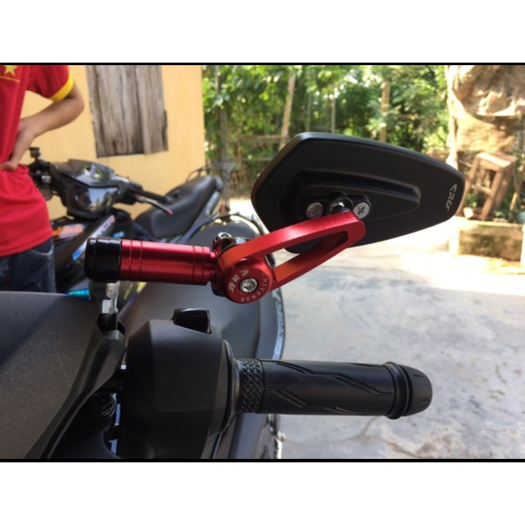 [1 chiếc trái] Gương gù lắp chân gương MÀU ĐỎ