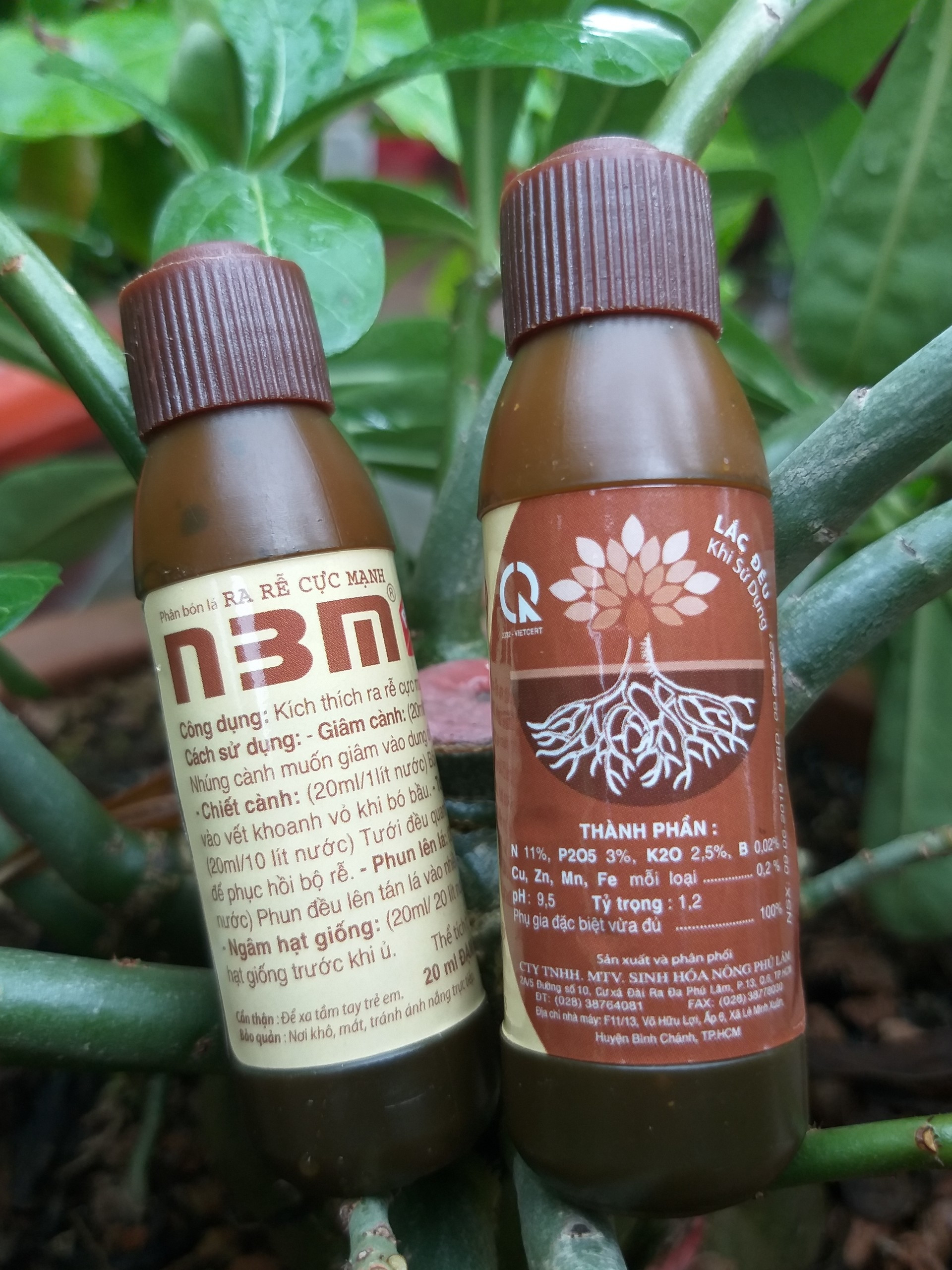 [HCM]PHÂN BÓN LÁ KÍCH RỄ N3M TÝP NƯỚC 20ML