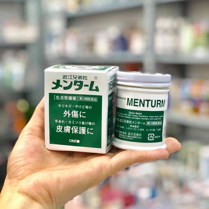 Dầu Cù Là Menturm Nội Địa Nhật 85g