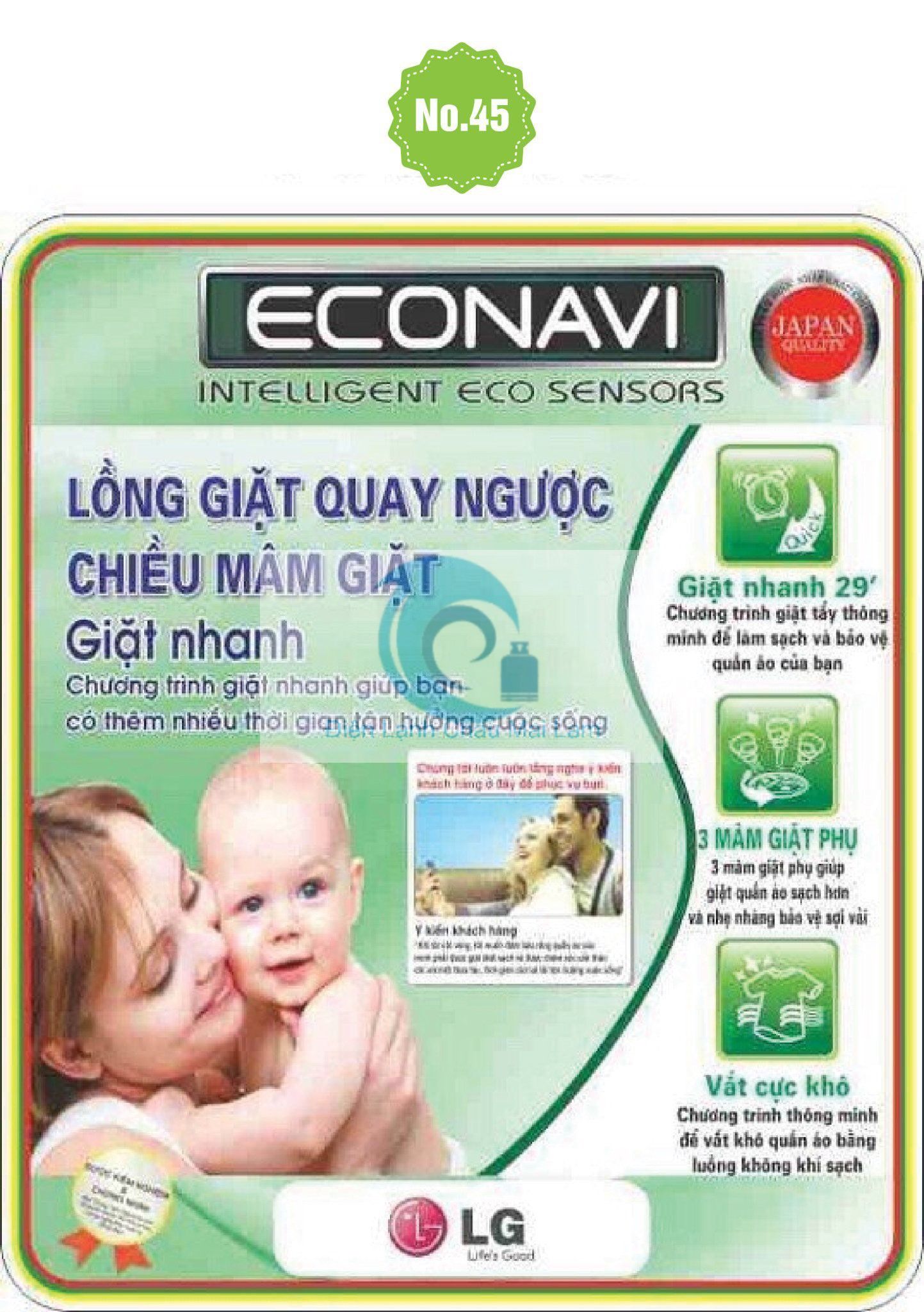 Miếng Dán/Tem Dán Máy Giặt