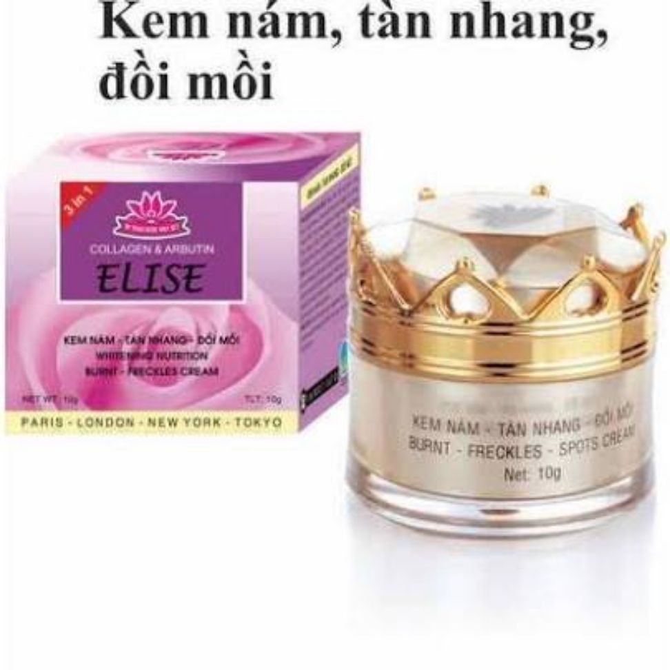 Kem nám, tàn nhang,đồi mồi Elise