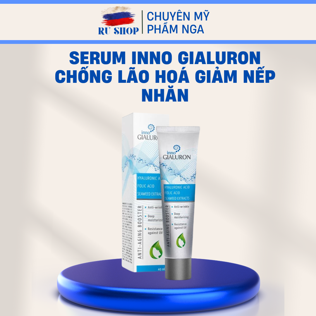 Serum Inno Gialuron chống lão hoá giảm nếp nhăn - Serum Gialuron Nga giảm nhăn trẻ hóa da