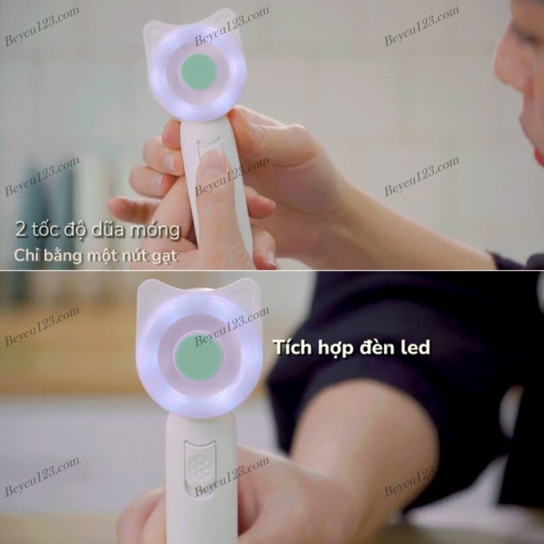 (MB080) Máy Dũa Móng Tay cho bé Moaz BéBé MB - 080 - dùng cho cả bé Sơ Sinh REVODICH