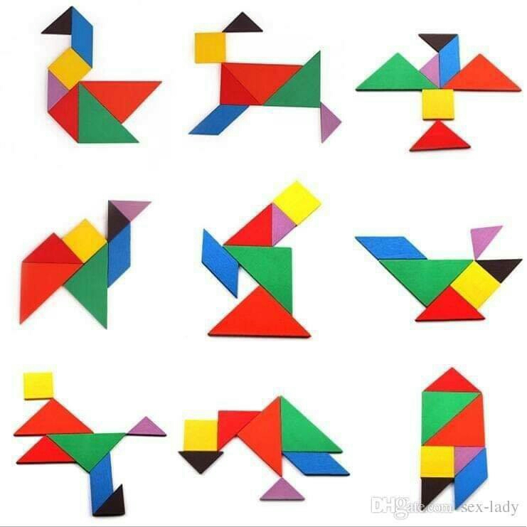 Ghép hình COLORFUL TANGRAM