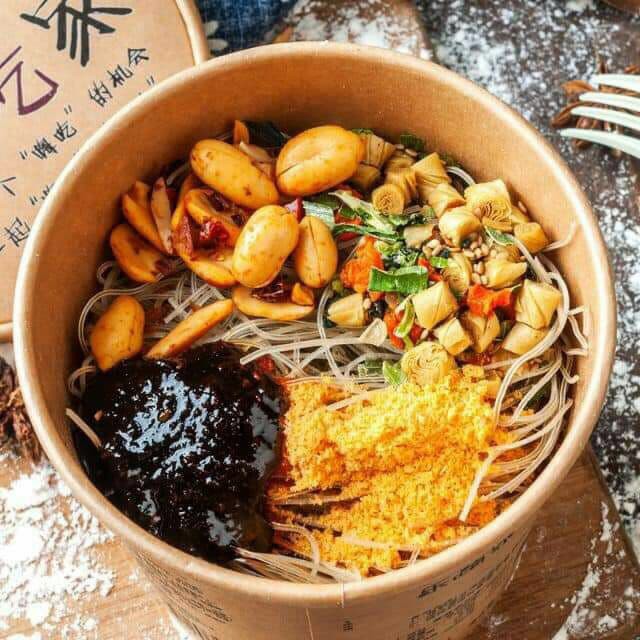 Miến cay trùng khánh thùng 6 hộp