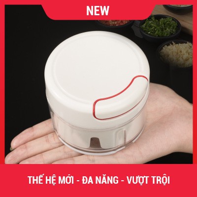 Máy xay tỏi ớt cầm tay mini tiện dụng-Dụng cụ xay tỏi ớt cầm tay đa năng thế hệ mới