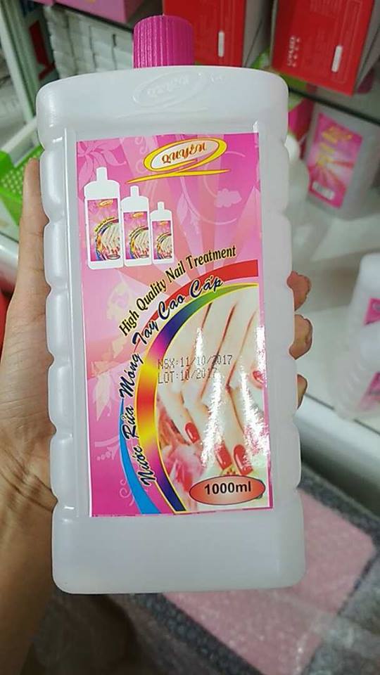 Nước rửa móng tay Aceton