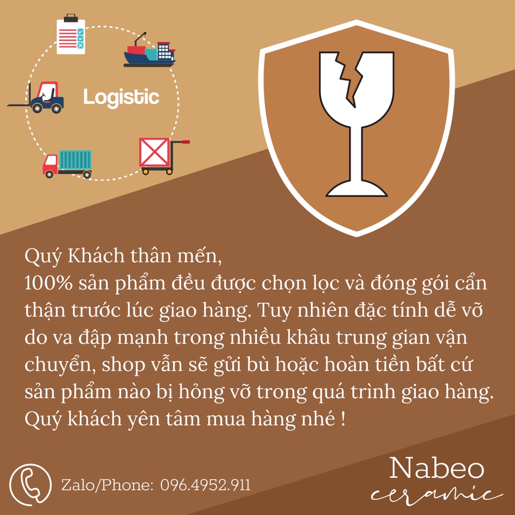 Bộ Bình Rượu Sake Phong Cách Nhật Bản Men Gốm Bát Tràng