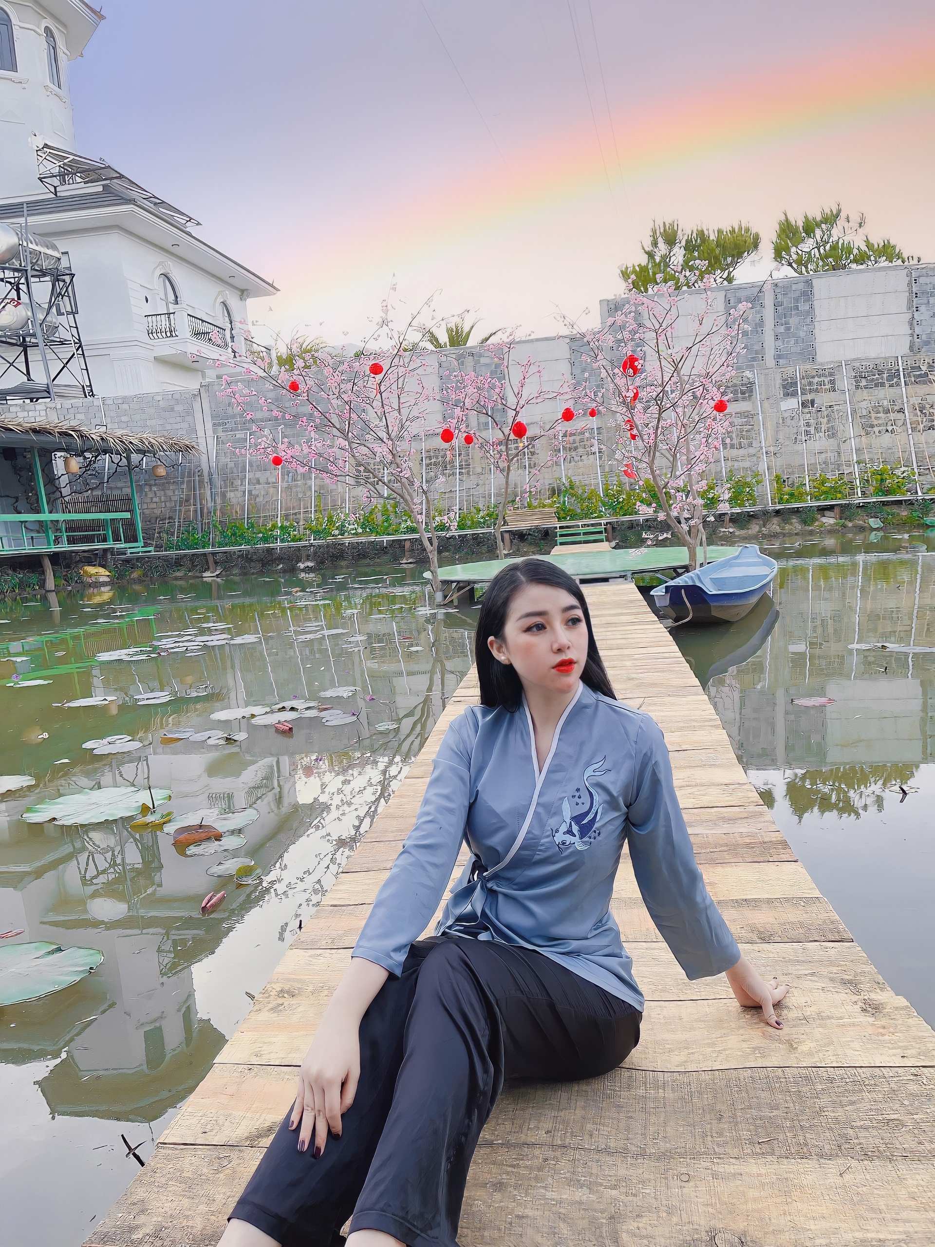 [HCM]SET ĐỒ LAM ĐI CHÙA PHỐI HỌA TIẾT CAO CẤP
