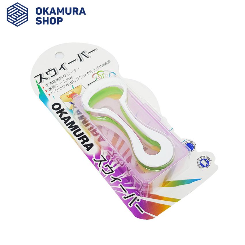 [HCM]Combo 5 Vỉ cạo lưỡi cao cấp Nhật Bản Okamura