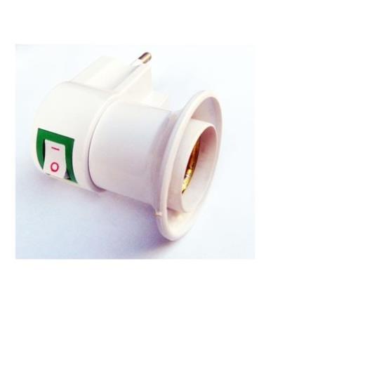 Đui Đèn E27 Có Công Tắc Phích Cắm Không Dây