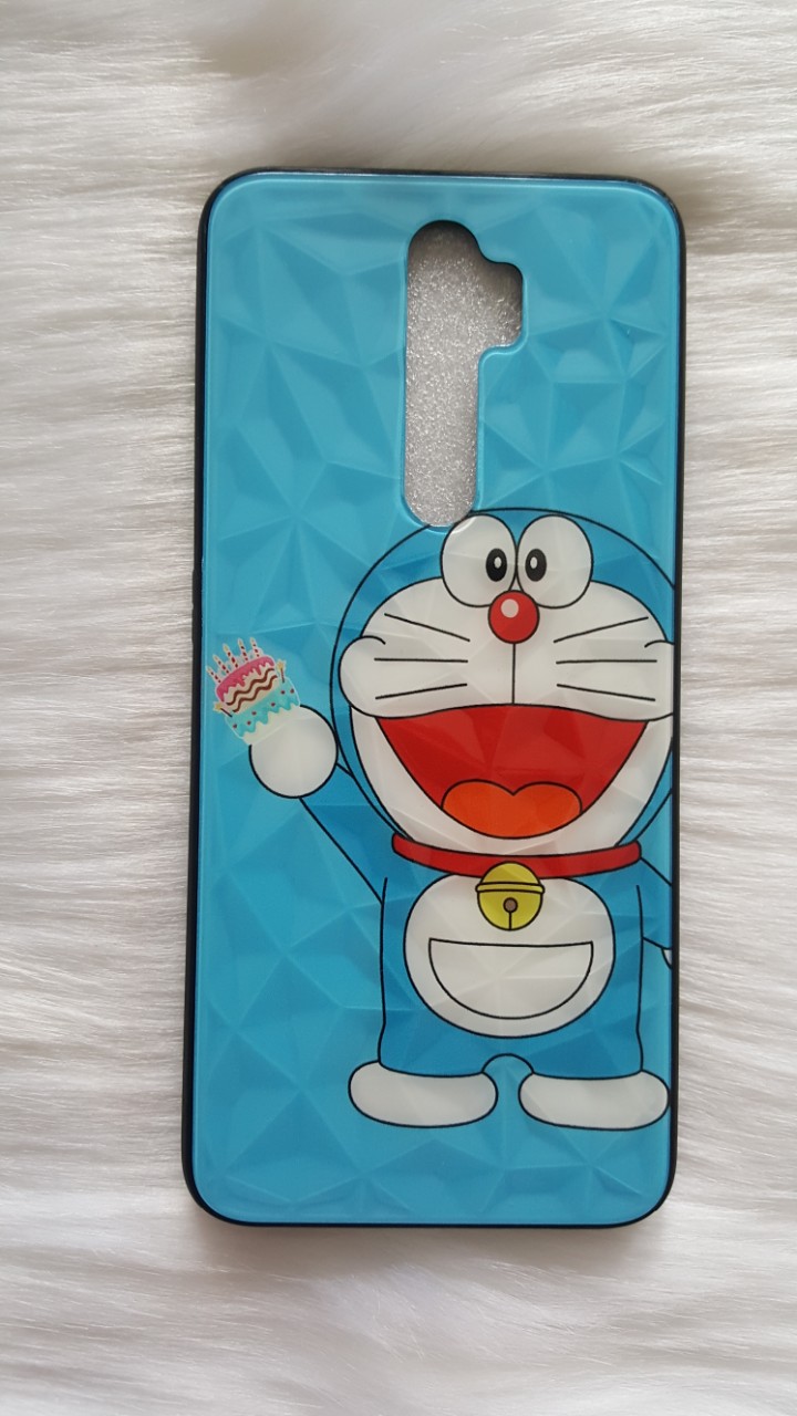 Ốp lưng 3d kim cương doraemon oppo a5/a9