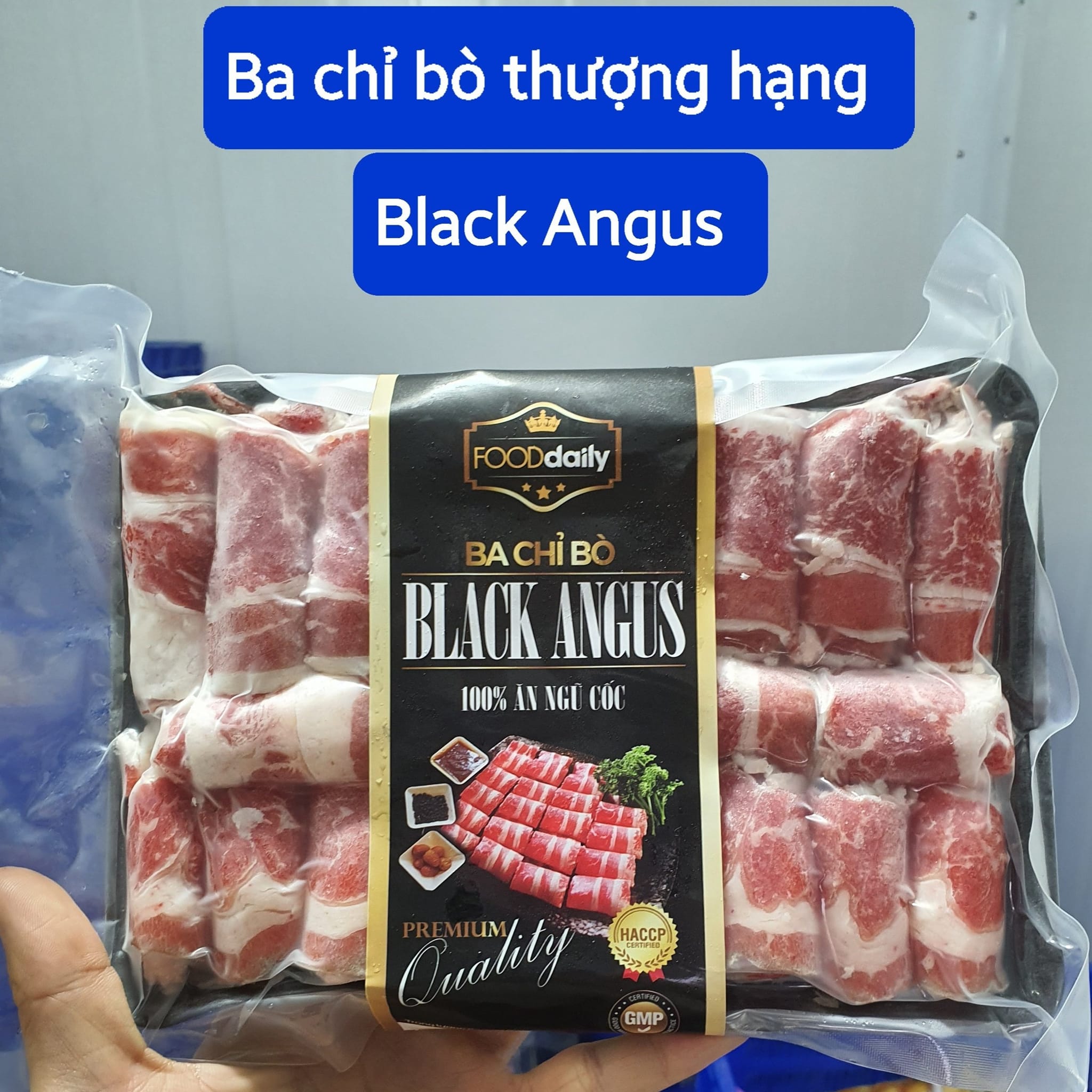Ba chỉ bò Mỹ cuộn thả lẩu Food daily 450g