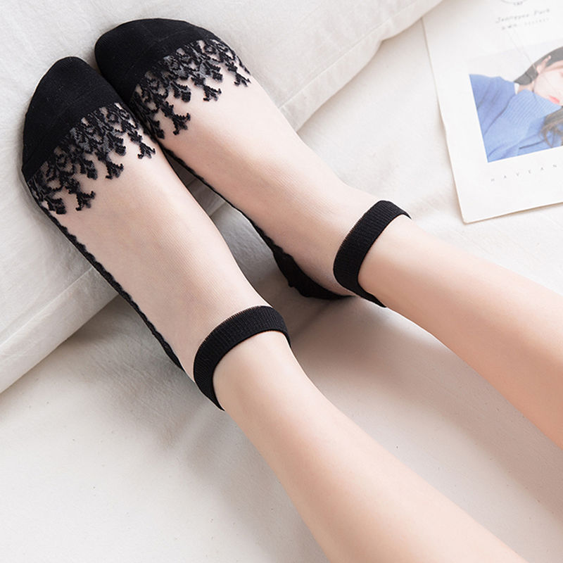 [Set 5 Đôi] Tất Ren Công Chúa Siêu Bền - Vớ Ren Công Chúa Siêu Xinh