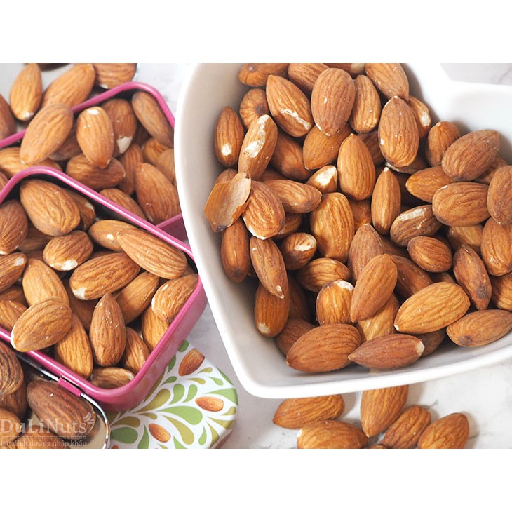 500g Hạt hạnh nhân sống Blue Diamond tách vỏ