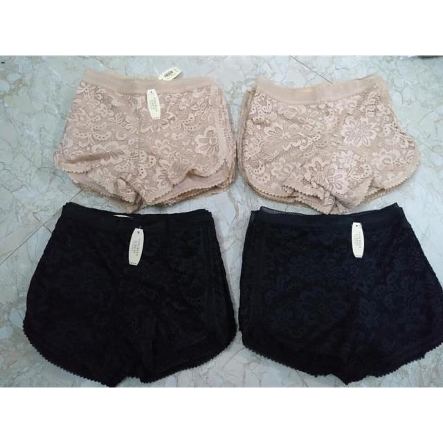 Combo 2 quần  mặc váy ren hoa cúc