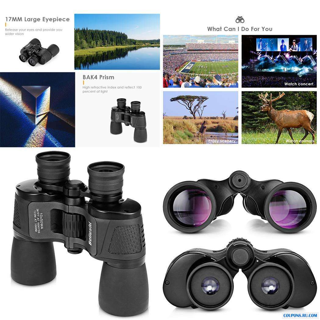 Ống Nhòm Du Lịch 2 Mắt Chuyên Dụng Xuyên Đêm GALILEO ĐẶC CHỦNG QUÂN ĐỘI MỸ