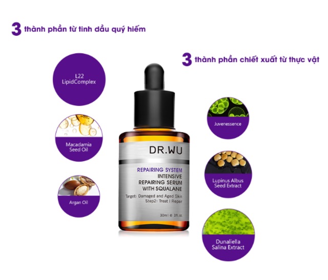 Serum Chống Lão Hoá Dr.Wu 5Ml/15Ml/30Ml( Đủ Bill)