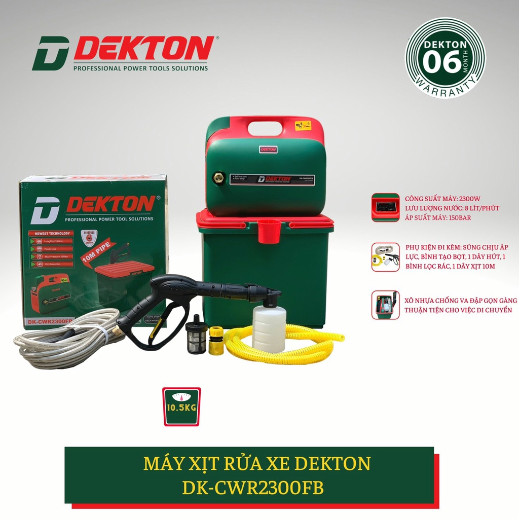 Máy rửa xe DEKTON CWR2300FB (DEKTON TP. HCM)