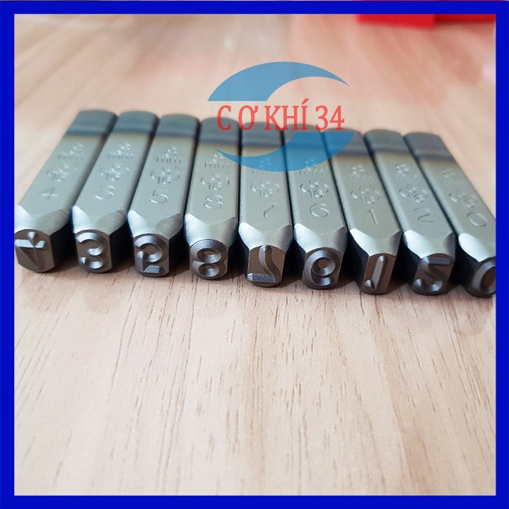 8mm Numbering Punch Set - Forward