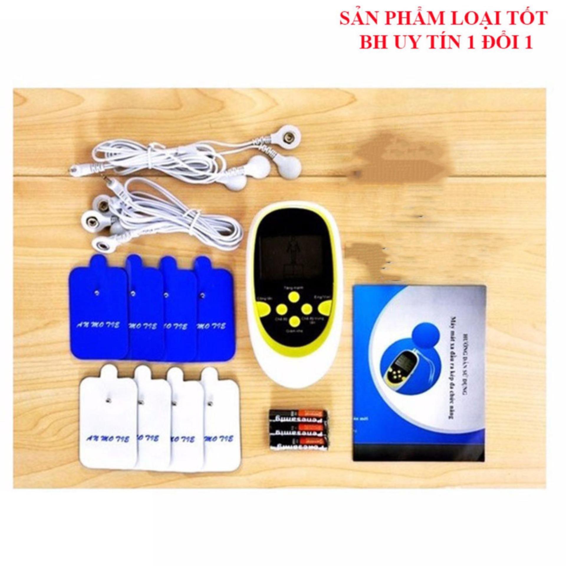 Máy massage trị liệu xung điện 8 miếng dán đa chức năng, Máy Matxa Toàn Thân, Máy Massage Xung Điện Có Tốt Không, Máy Massage Xung Điên 8 Miếng Dán: Châm Cứu, Co Cơ, Đấm Bóp, Bấm Huyệt, Trị Liệu. BH Uy Tín 1 đổi 1.